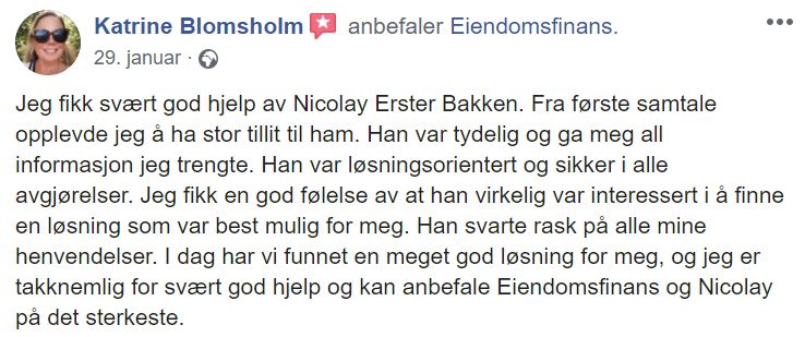 Facebook anbefaling av Nikolay Bakken